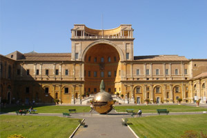Early Vatican tour. 