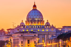 Vatican Museum by night!